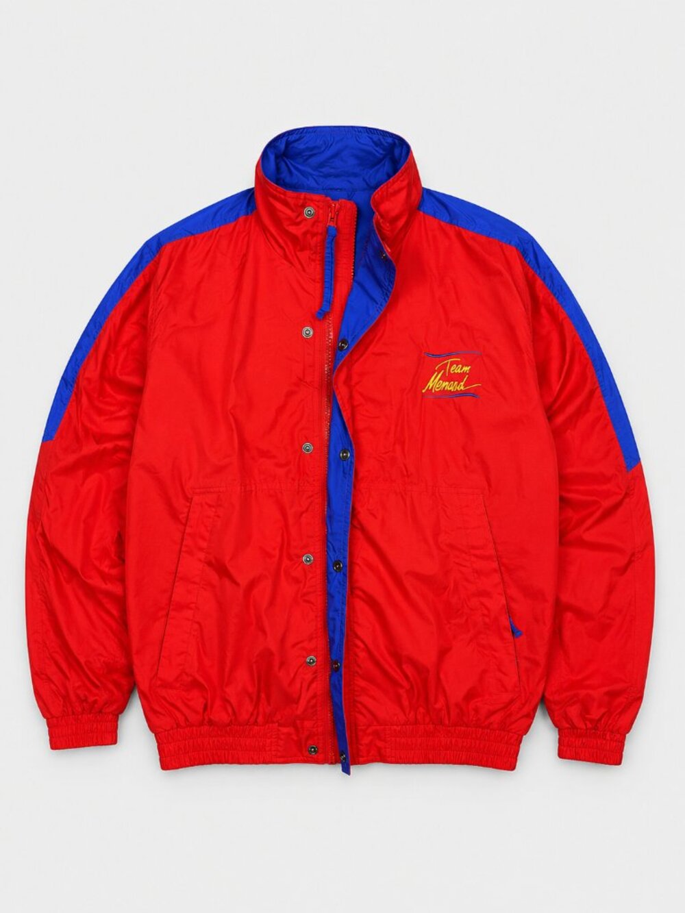 Vintage Team Menard IndyCar Racing Windbreaker Jacket Sierra Sport Red Blue M